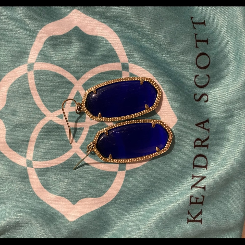 Kendra Scott - Elle - Kobalt Blue Gold